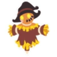 Scarecrow Sticker - Uncommon from Halloween 2024 Sticker Pack